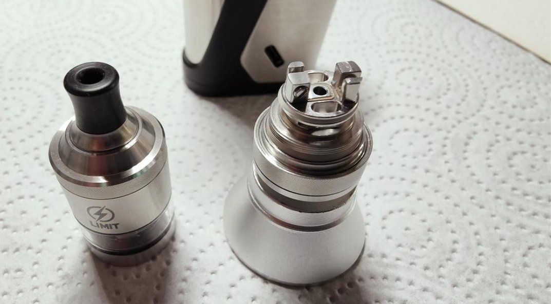 Sonstige Tabakwaren: Kizoku Techmod - Limit MTL RTA Set E-Zigarette – Gebraucht aus Niederurnen von  4