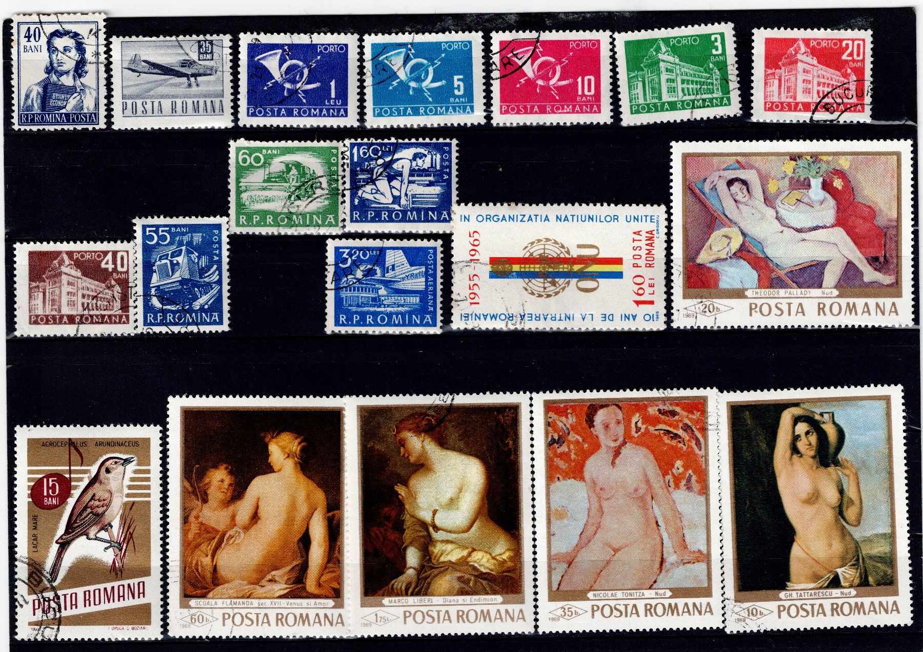 Tutti i francobolli: Briefmarken 36x Rumänien – Usato da Tenniken venduto da mik_6mxg 1