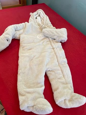 Baby Winter Overall 74 beige Jumpsuit
