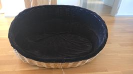 Hundekorb geflochten zu verkaufen
