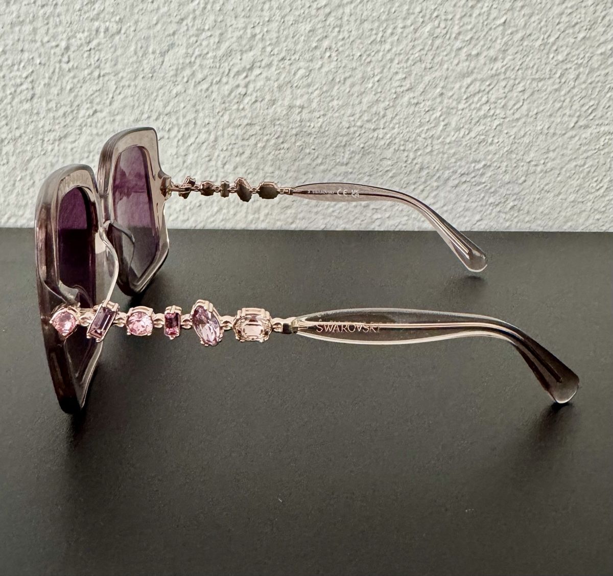 Swarovski Occhiali & Lenti: Swarovski sunglasses Gema Pink crystals – Usato da Thalwil venduto da amy_pjw 2
