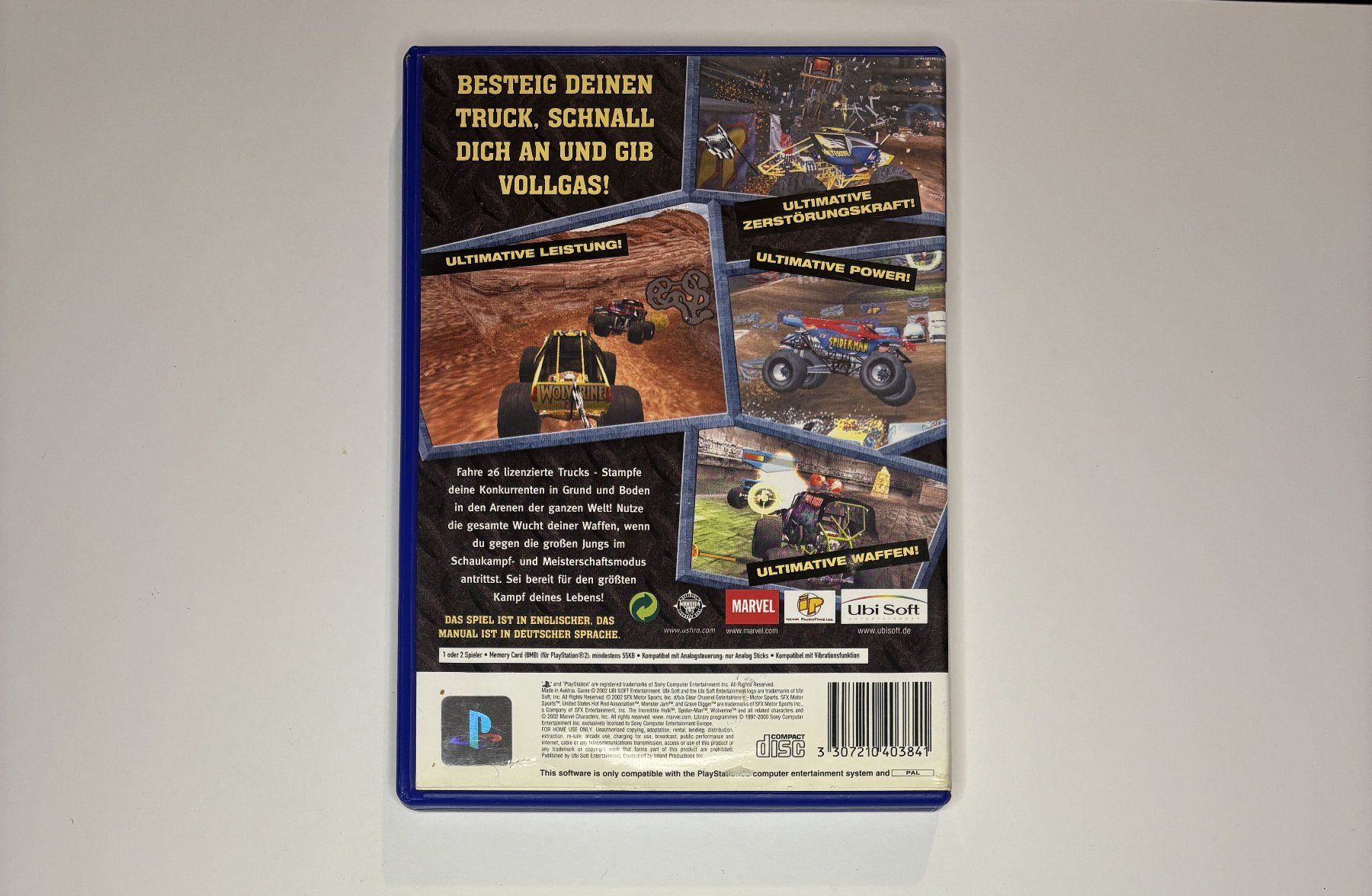 Spiele: PS2 - Monster Jam: Maximum Destruction – Gebraucht aus Allschwil von Bullach 2
