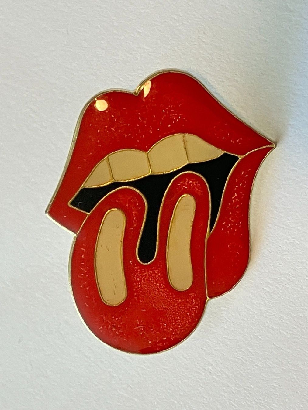 Placchette & Badge: 1 Pin Rolling Stones – Usato da Basel venduto da djwwpp