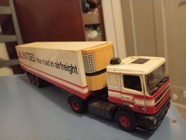 Tekno Rutges Sattelzug-LKW Modell 1:50 vintage Sammlerstueck