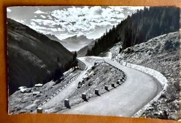 Sustenstrasse im Feldmoos - Gadmen - Steinalp 1953