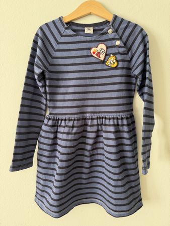Petit Bateau Kleid Gr. 128 🫐