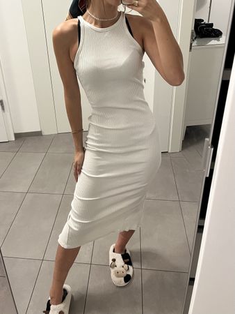 Robe en coton moulante Tally Weijl taille S