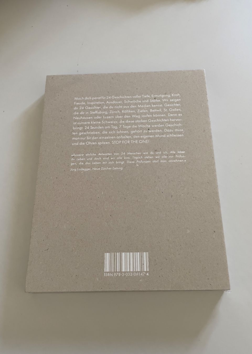 Libri: ''Stop for the one'' von David Togni, Schweizer Geschichten – Nuovo e nell'imballaggio originale da Winterthur venduto da ttltc 1