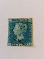 Two pence blue 1841, Platte 3 
