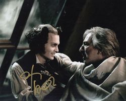 Alan Rickman  + Johnny Depp - orig. sign. Großfoto
