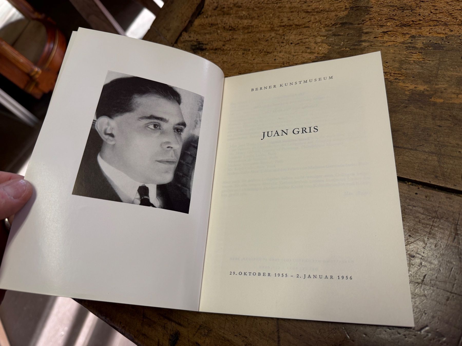 Bücher: Juan GRIS Berner Kunstmuseum – Gebraucht aus Bern von Jwpm66 1
