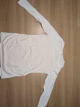 Damen Langarmshirt H&M Mama weiss Grösse M guter Zustand