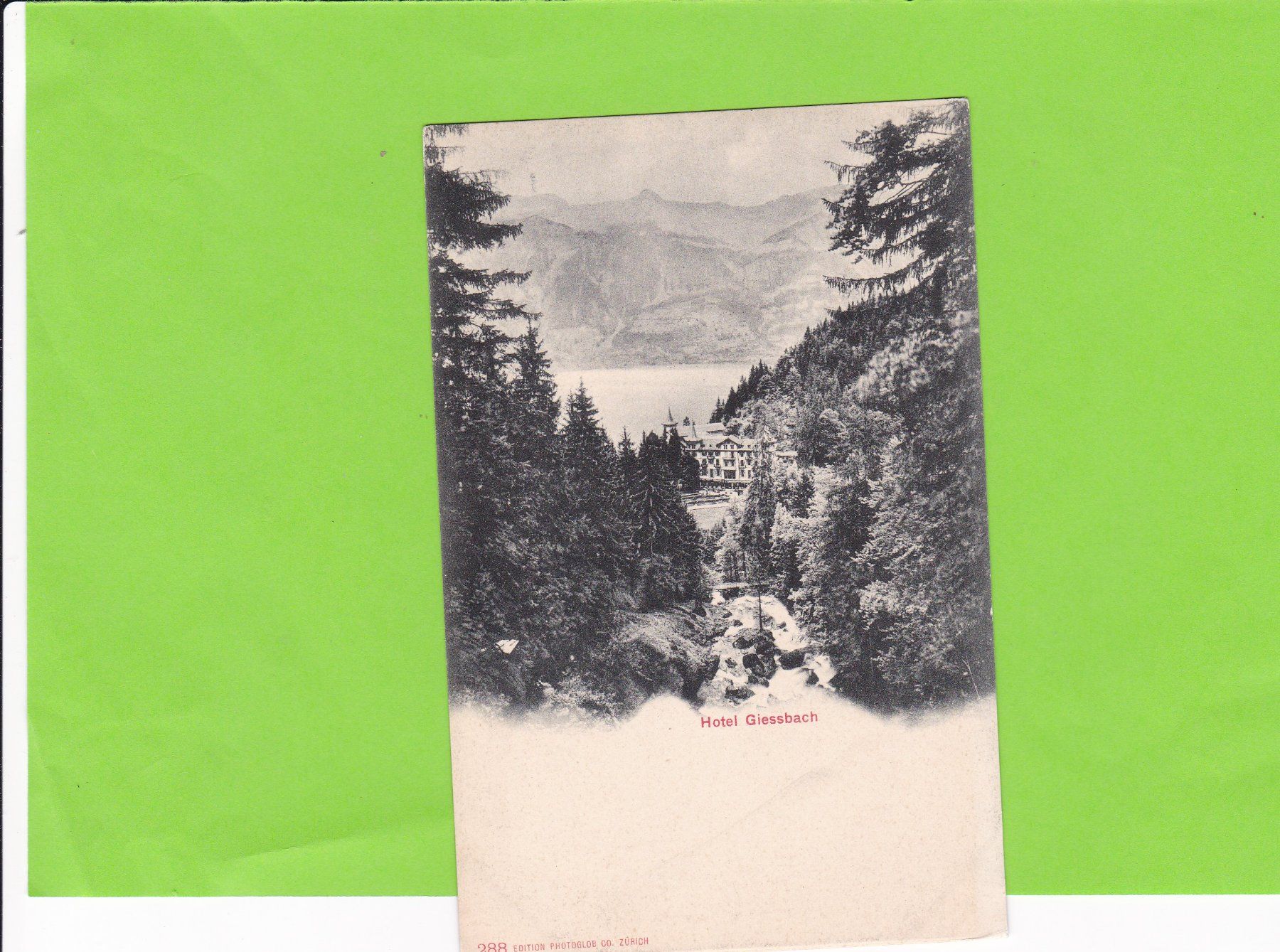 Cartes postales: Hotel Giessbach – D'occasion à St. Peterzell par neckertal