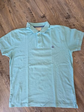 Herren Polo Shirt hellblau Grösse L / 40 Springfield