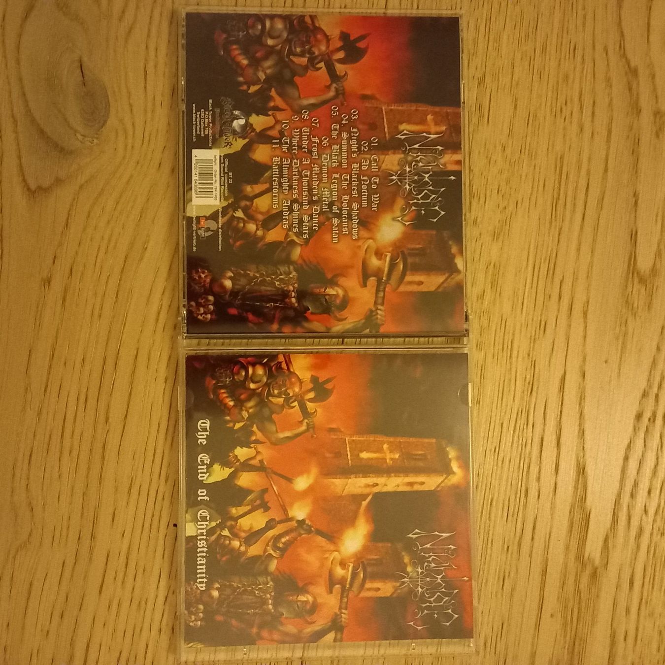 CDs: Nightside- the end... – D'occasion à St-Cergue par VeganWarrior