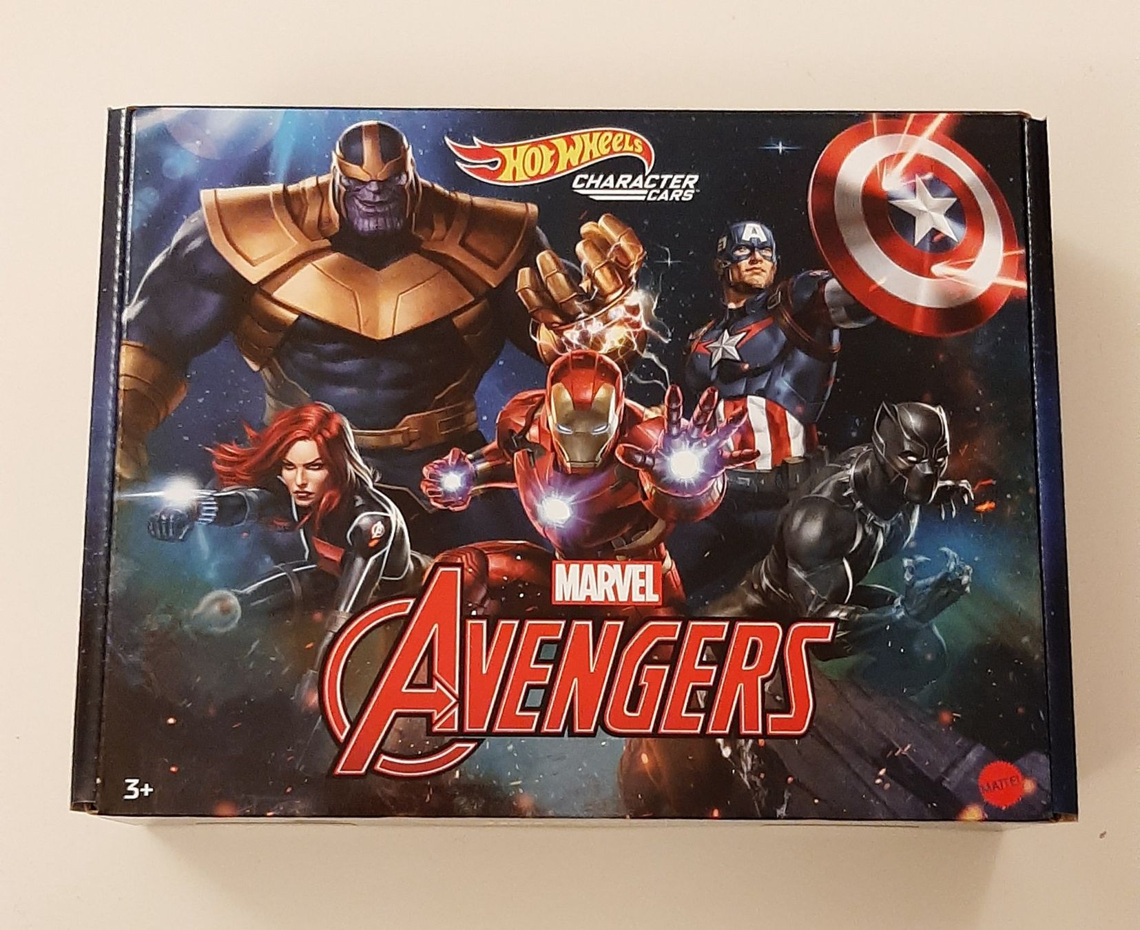 Hot Wheels Modellini d'auto: Hot Wheels Marvel Avenger 5er Set – Nuovo e nell'imballaggio originale da Regensdorf venduto da 8Collect