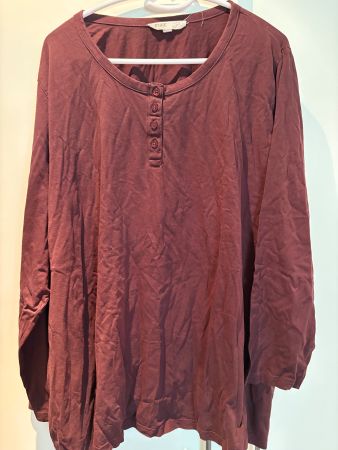 Pyjama Oberteil - Ulla Popken - Grösse 54/56