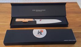 Miyabi 5000MCD Santoku, NP 429.-, Damaszener Stahl, Messer