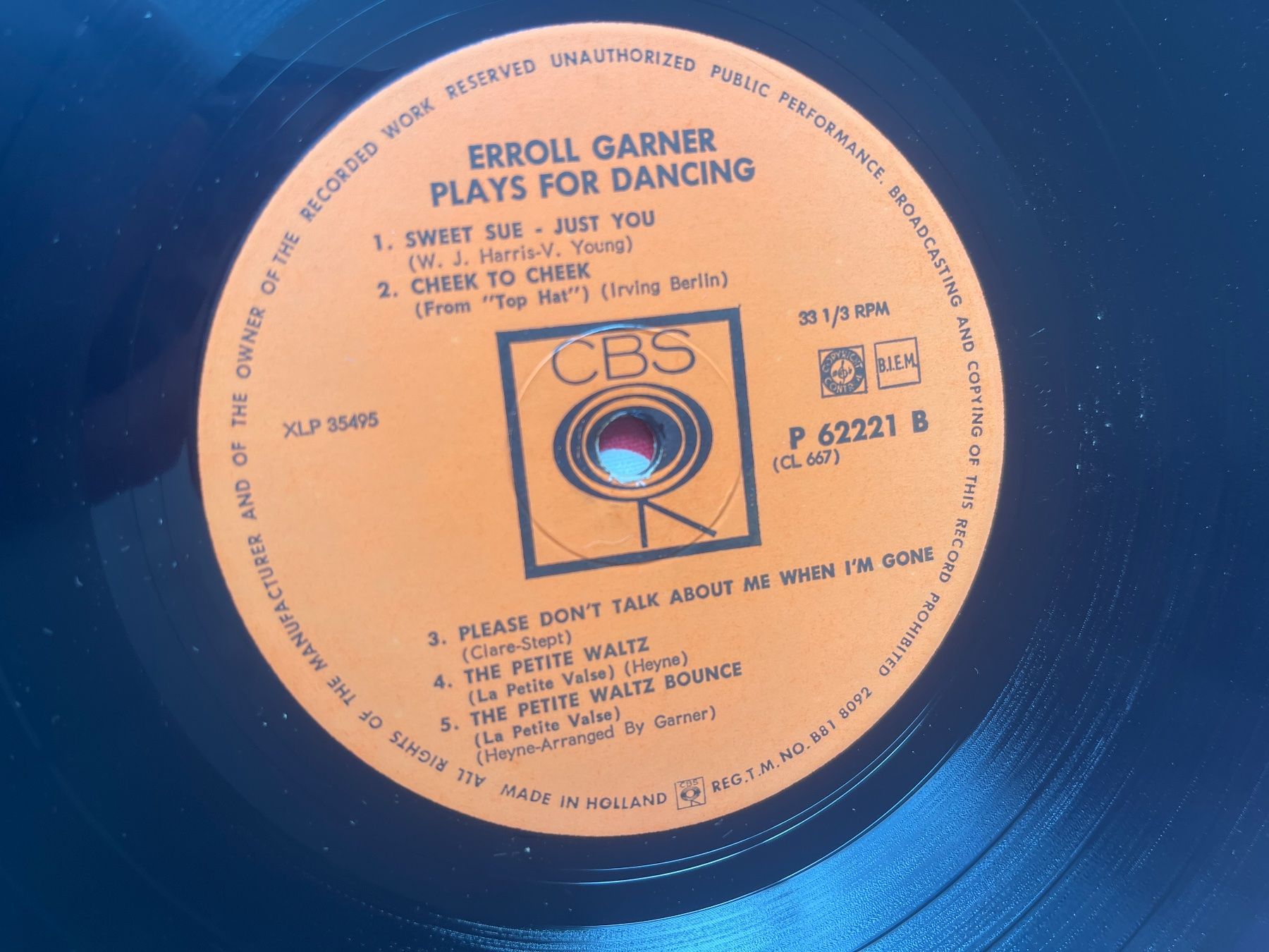Vinyles: A611/Erroll Garner - Plays For Dancing – D'occasion à Frutigen par Philippe_jsp 2