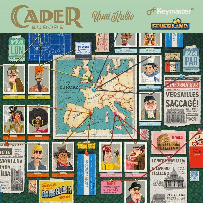 Giochi: Spiel Caper Europe – Nuovo e nell'imballaggio originale da Uster venduto da Ludit