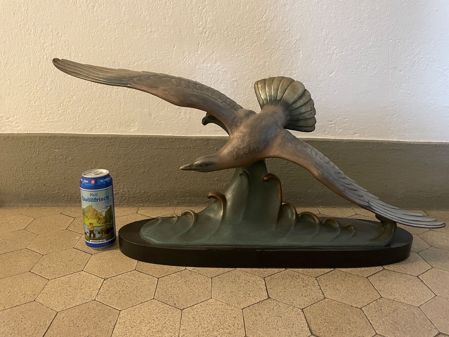 Skulpturen & Statuen: Grosse Bronze Möwe Art Deco L Carvin – Gebraucht aus Benken SG von tame_impala 7