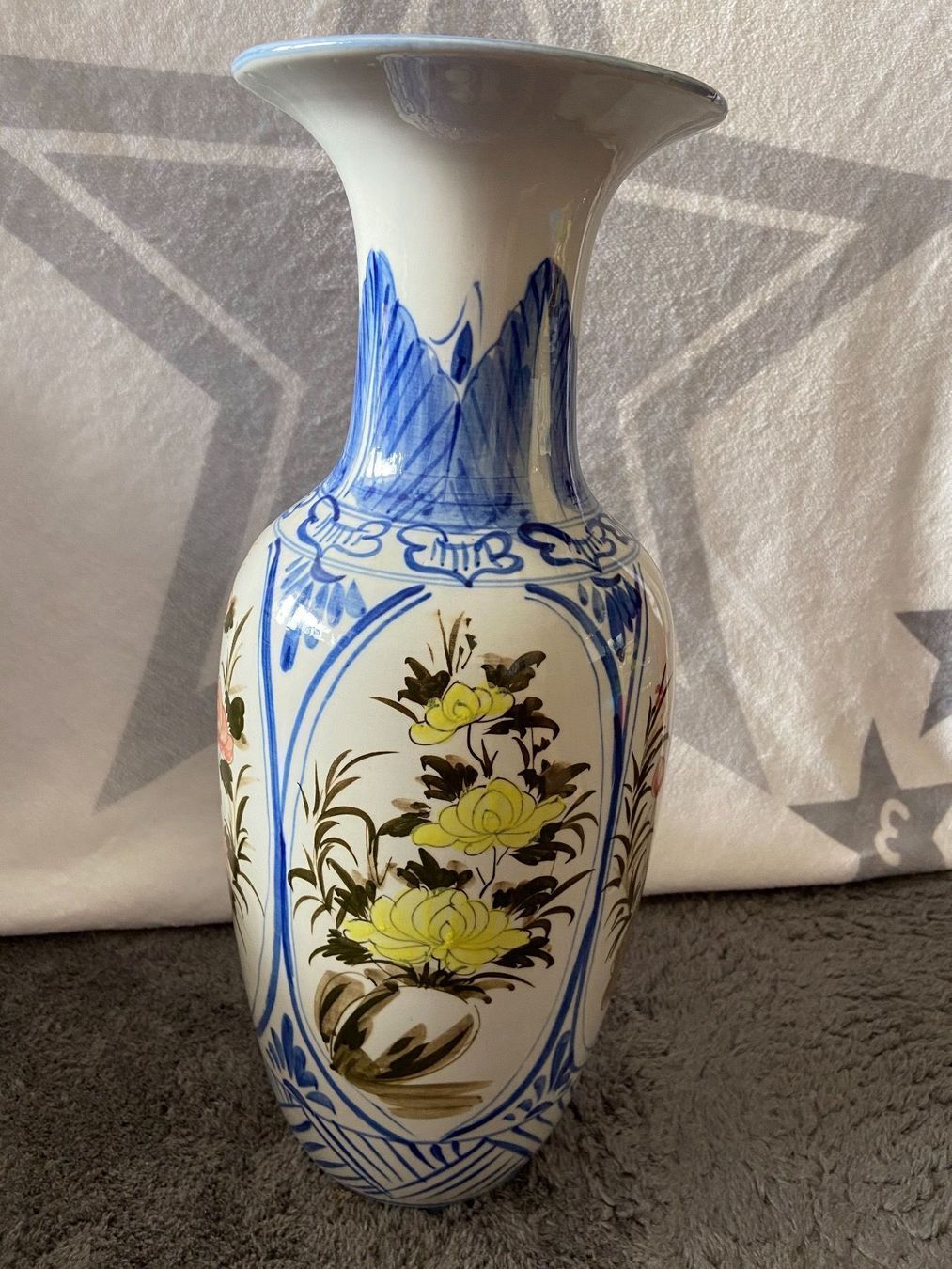 Vasi & Recipienti: Chinesische Bodenvase Handbemalt 46cm – Usato da Frenkendorf venduto da Only1