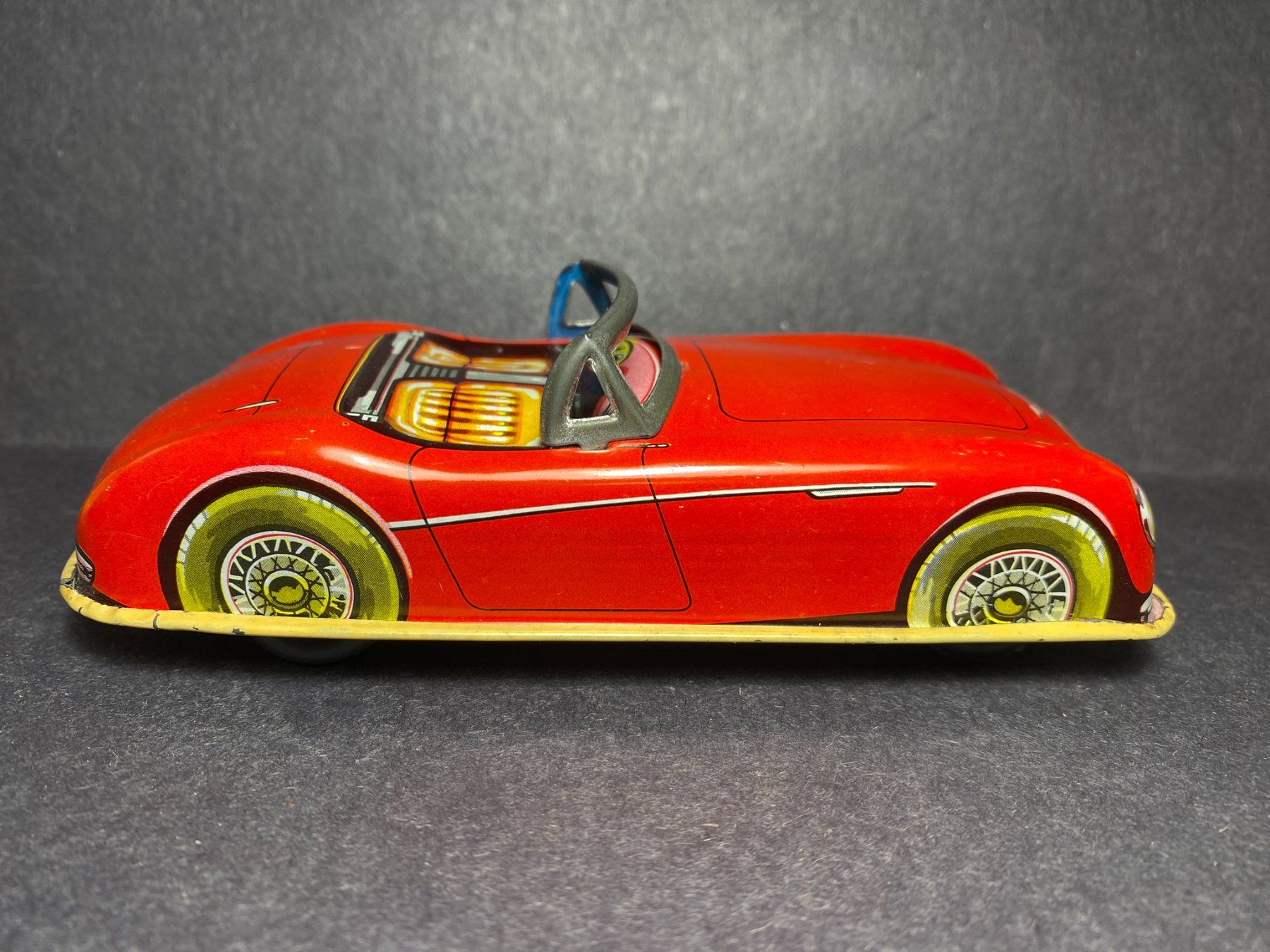 Giocattoli: Vintage Blechauto Austin Healey Oldtimer Spielzeugauto 13 cm – Usato da Spiez venduto da Mlandcruiser 4