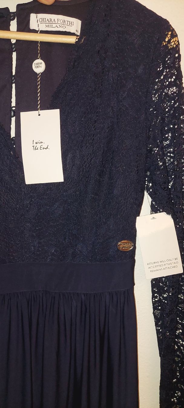Vestiti: ROBE DE GALA/ SOIRÉE CHIARA FORTHI 40 collection privé neuve – Nuovo e nell'imballaggio originale da Orpund venduto da Biennerome 5