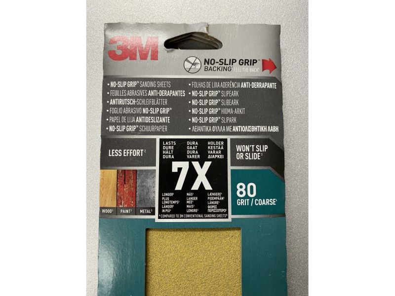 Smerigliatrici & Lucidatrici: Neue 3M Schleiffblätter P80 – Nuovo e nell'imballaggio originale da Necker venduto da liq24 1