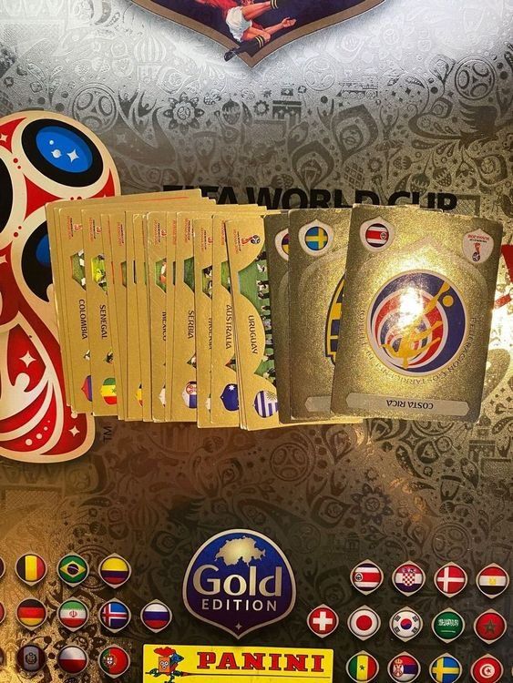 Panini Carte collezionabili: WM 2018 Paninis – Nuovo (secondo la descrizione) da Rorschach venduto da harry-the-great 3