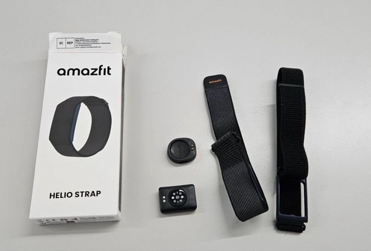 Amazfit Smartwatch: Amazfit Helio Strap inkl. Oberarmband – D'occasion à Hochdorf par raphi_86
