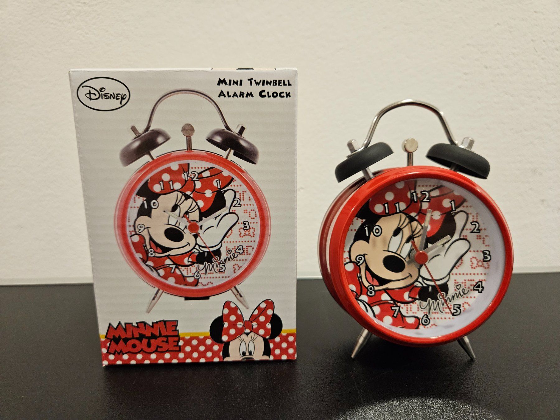 Disney Sveglie: Neu - Disney - Mini Wecker Minnie Mouse – Nuovo e nell'imballaggio originale da Dagmersellen venduto da Jarsetz_Restposten