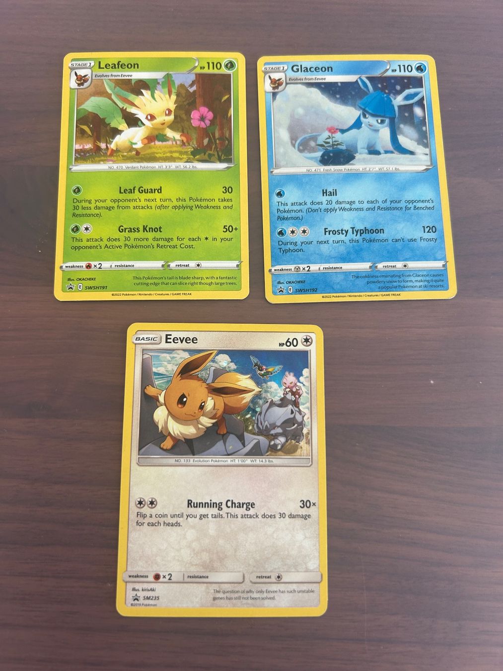 Pokémon Carte collezionabili: Pokemon eeveelutions Karten – Usato da Winterthur venduto da Wusa01