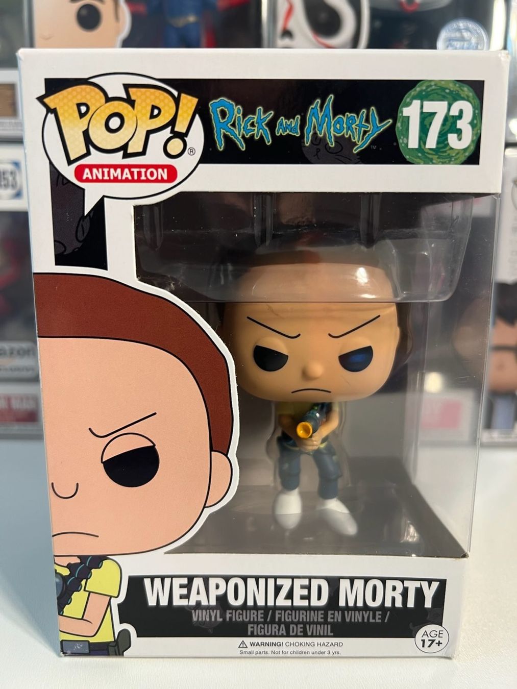 Funko Figuren: Funko POP! Animation Rick & Morty Weaponized Morty – Neu und originalverpackt aus Le Mouret von perfectbijou