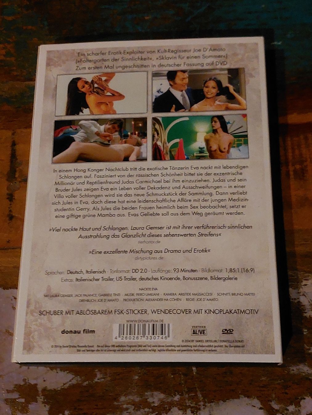Tutti i DVDs: Nackte Eva, DVD Erotik im Schuber – Usato da Winterthur venduto da Belzarek 1