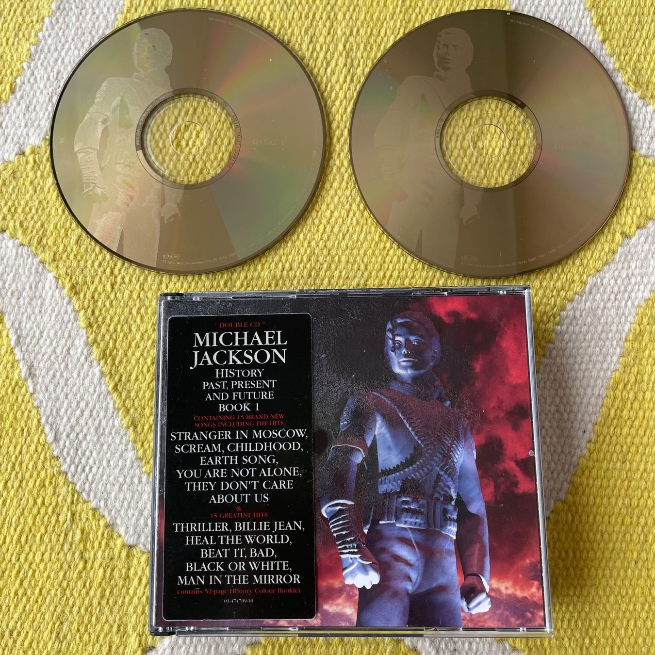 CDs: MICHAEL JACKSON-2CD HISTORY – Gebraucht aus Rorschacherberg von CD-Roli