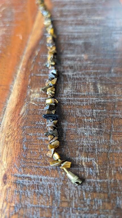 Catenine: Tigerauge Halskette – Usato da Sarmenstorf venduto da T.Sunl8