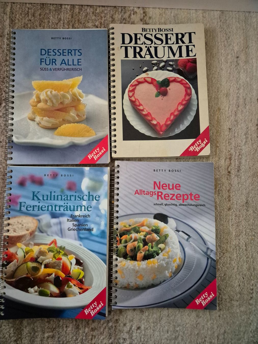 Libri: 4 Betty Bossi Bücher – Usato da Bassersdorf venduto da Seaworld06