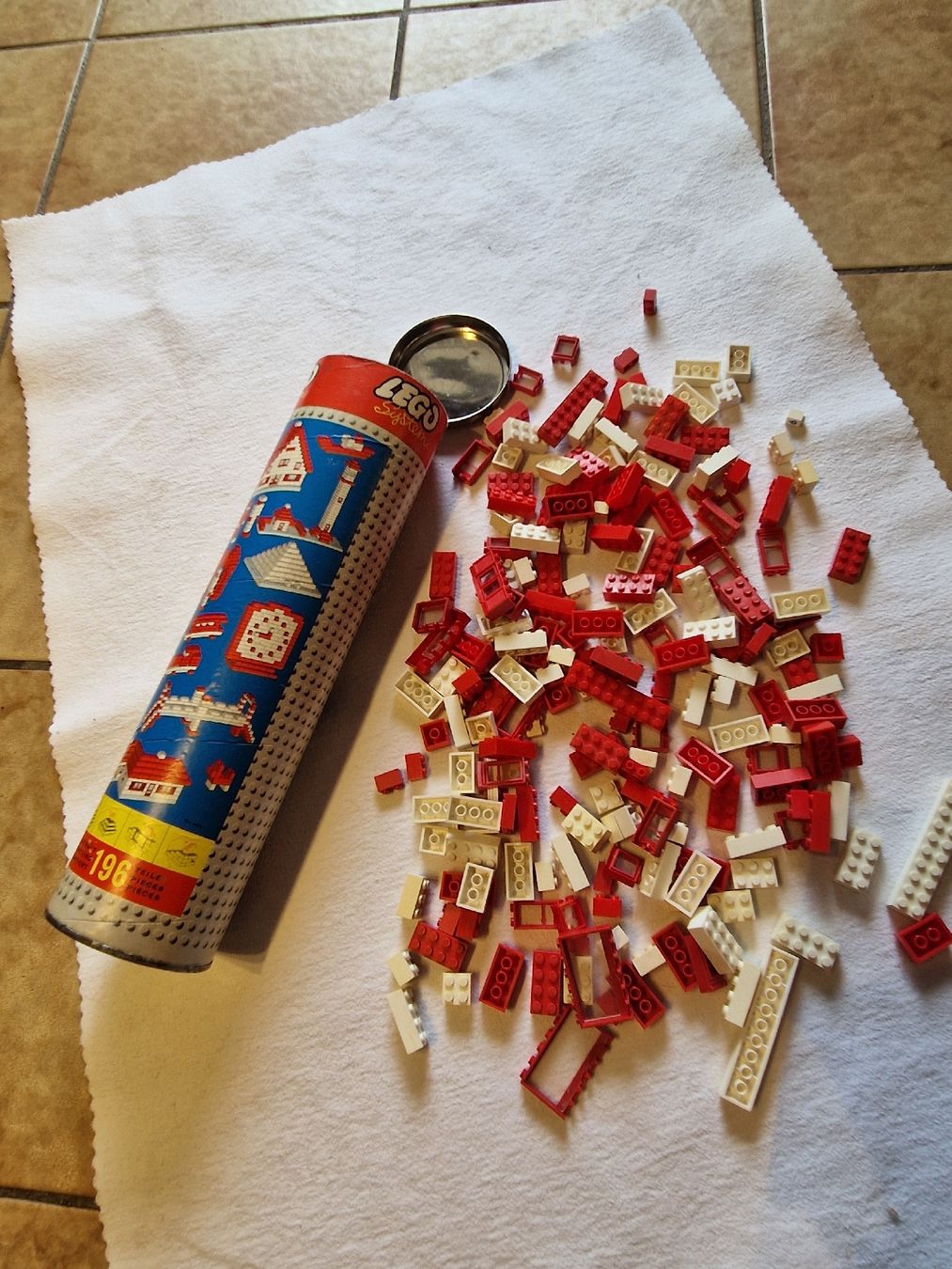 Lego Kit di costruzioni: Lego System Set 700/0im Kartonrohr. – Usato da Willisau venduto da mar_j55v 6