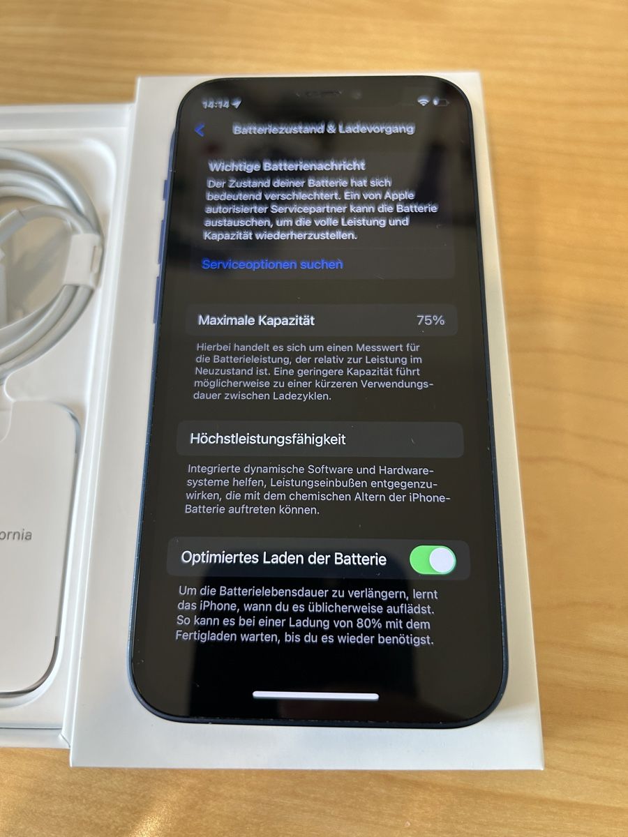 Apple Handys / Smartphones: Apple Iphone 12 Mini Blue 128Gb – Gebraucht aus Wald ZH von  4