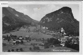 Wimmis mit Burgfluh