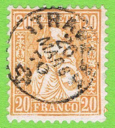 Tutti i francobolli: Fingerhutstempel Travers – Usato da Biberstein venduto da Jura39