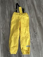 Gelbe Matschhose Gr. 146/152Latzhose Regenhose wasserdicht
