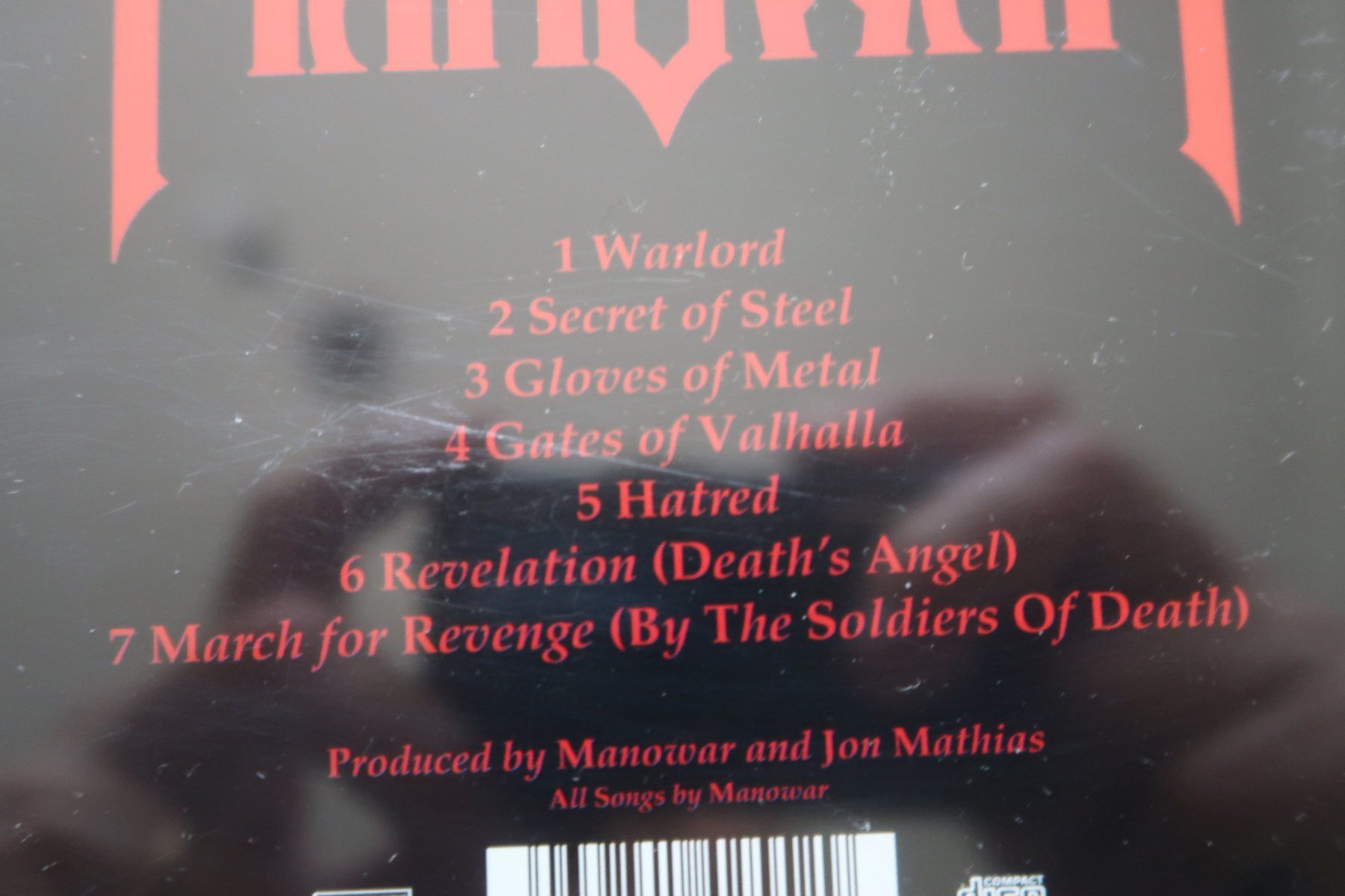 CD: MANOWAR - INTO GLORY RIDE - CD – Usato da Basel venduto da Patiscat 2