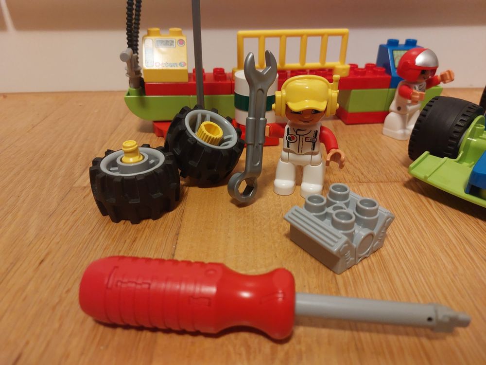 LEGO Duplo Toolo 6143 Rennfahrzeug / Rennwagen (Gebraucht) in Balterswil f?�r CHF 50 �?? mit 