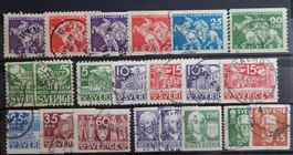 Schweden Lot mit alten Werten II