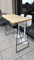 Hochtisch / Bar-Set Massivholz
