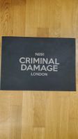 Criminal Damage London High-Top Sneaker Rot Grösse 43