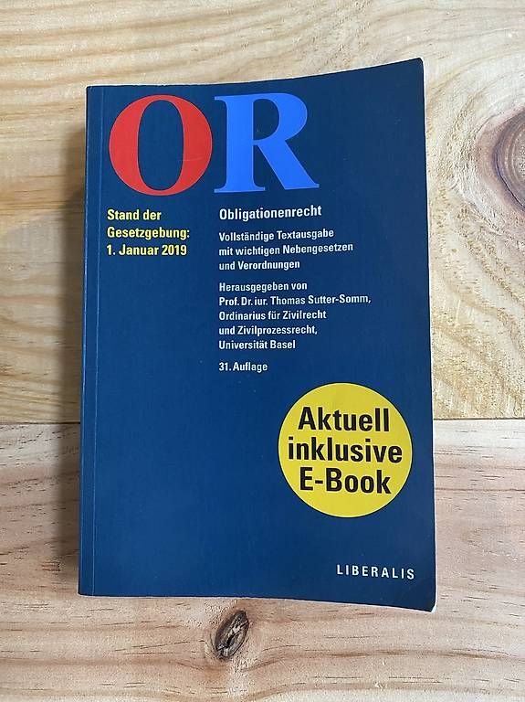 Bücher: OR 2019 – Gebraucht aus Buchs AG von tam_k2nj