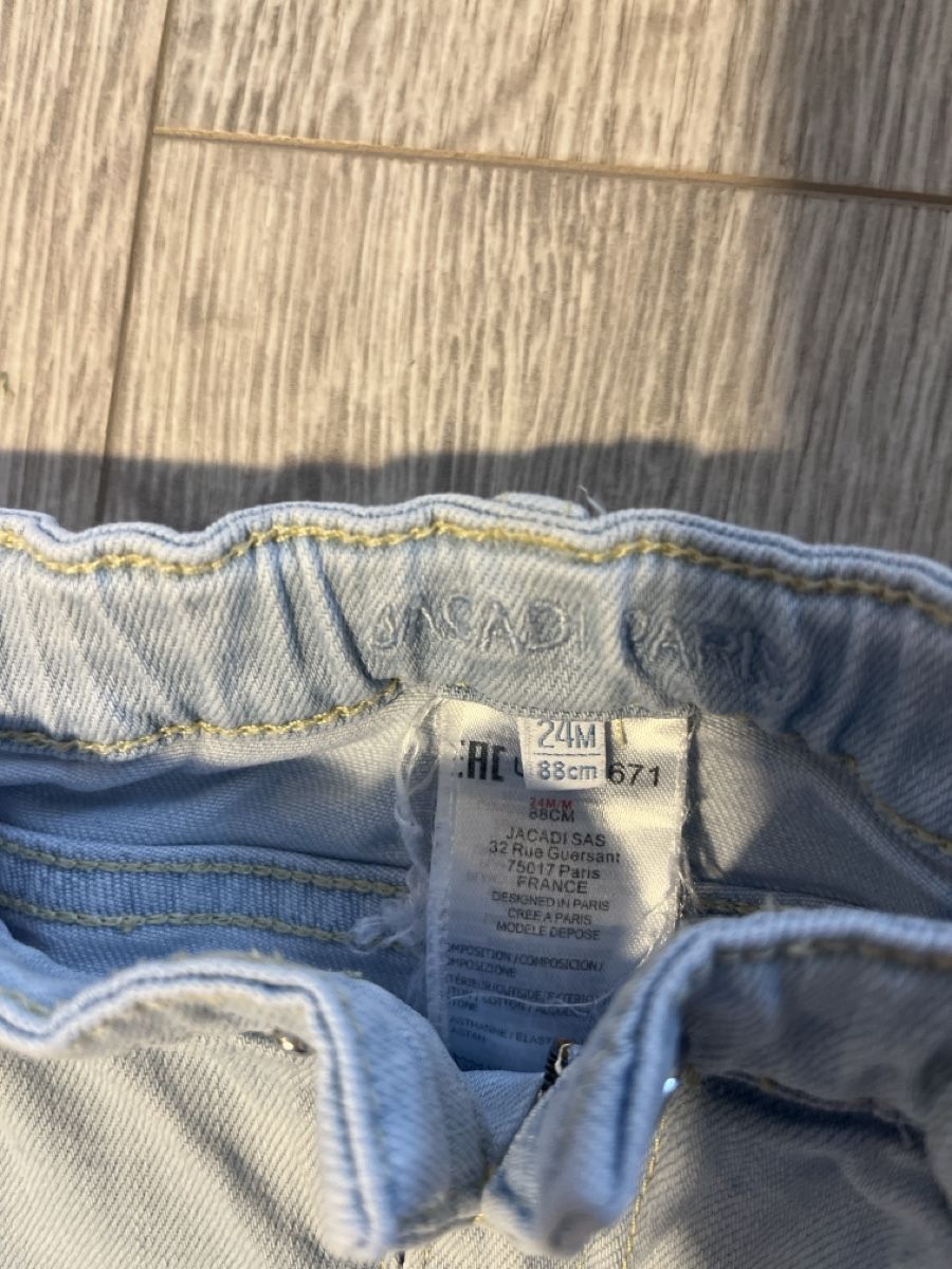 Jacadi Pantaloni: Jacadi Light Blue Jeans, Size 24m/88 – Usato da Zürich venduto da ThePicker 1